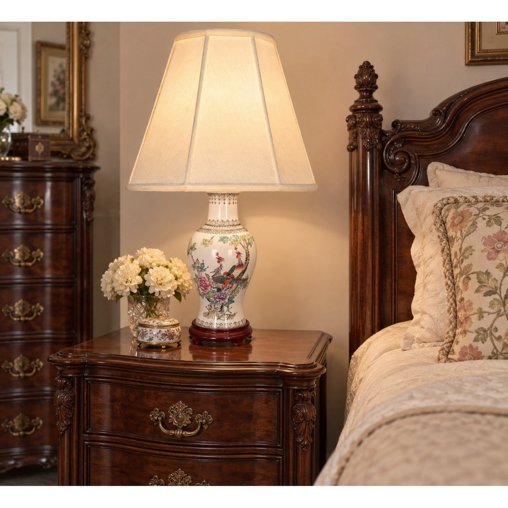 Asian Porcelain Table Top Lamps(25-b0)